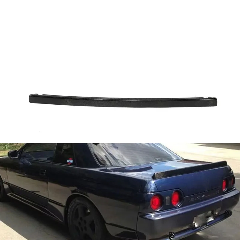 

For Nissan R32 Skyline Nismo 1989-1994 Carbon Fiber Rear Trunk Spoiler Boot Wing Lip