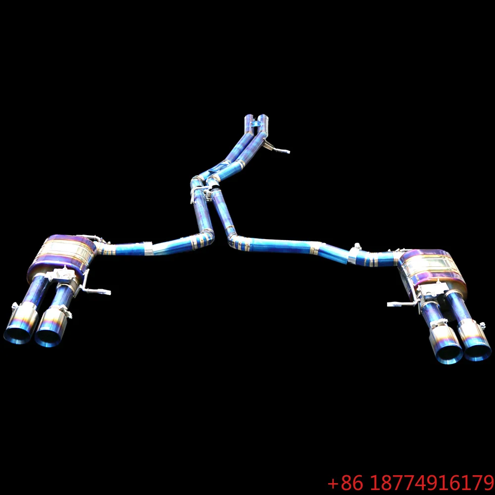 

OEM Factory Customized Titanium Catback for S6/S7 C7 4.0T Valvetronic Sports Catback Exhaust Muffler Pipe