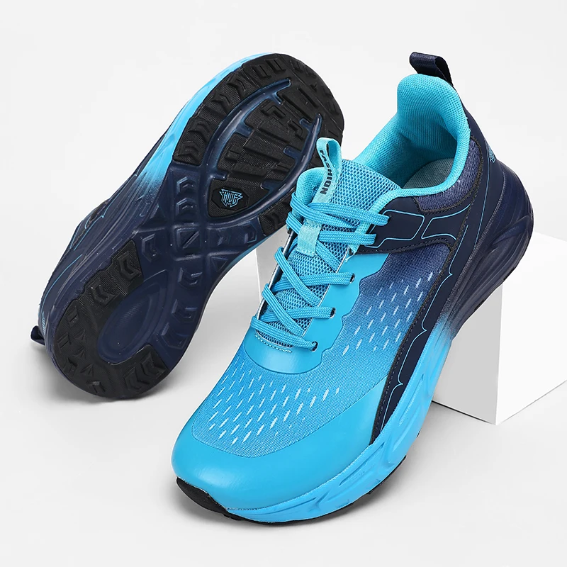 

Men's Sports Shoes Thick Sole Running Shoes Breathable High Quality Soft Sole Outdoor Sports Leisure Mesh Men's Running Shoes