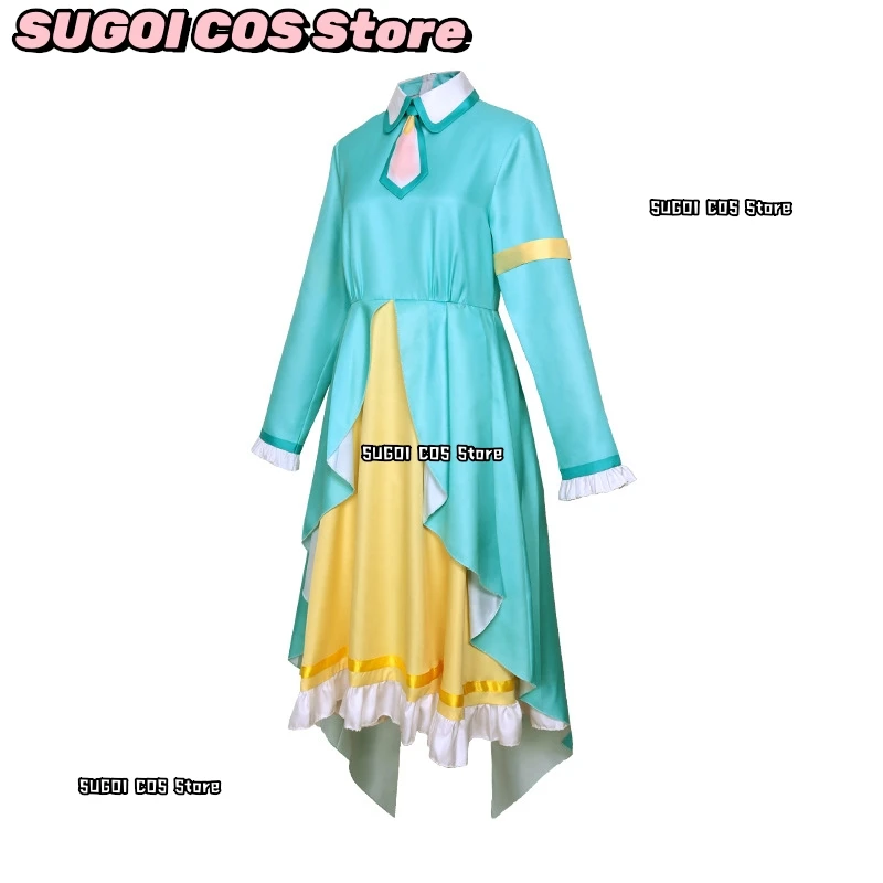 أزياء كوساناجي نيني التأثيرية أزياء أنيمي PJSK الملونة للعب الأدوار زي لوليتا فستان شعر مستعار بدلة اللعب 2025 ملابس تنكرية للهالوين