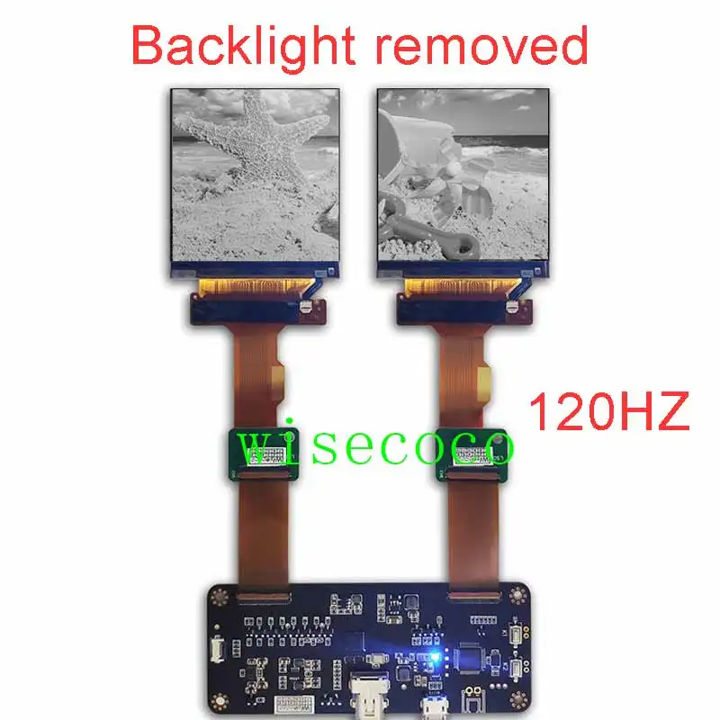 

2.9 Inch 2K Dual LCD Panel 1440*1440 120Hz DP LS029B3SX02 MIPI USB 40 PIN Control Drive Board VR AR Device Wisecoco