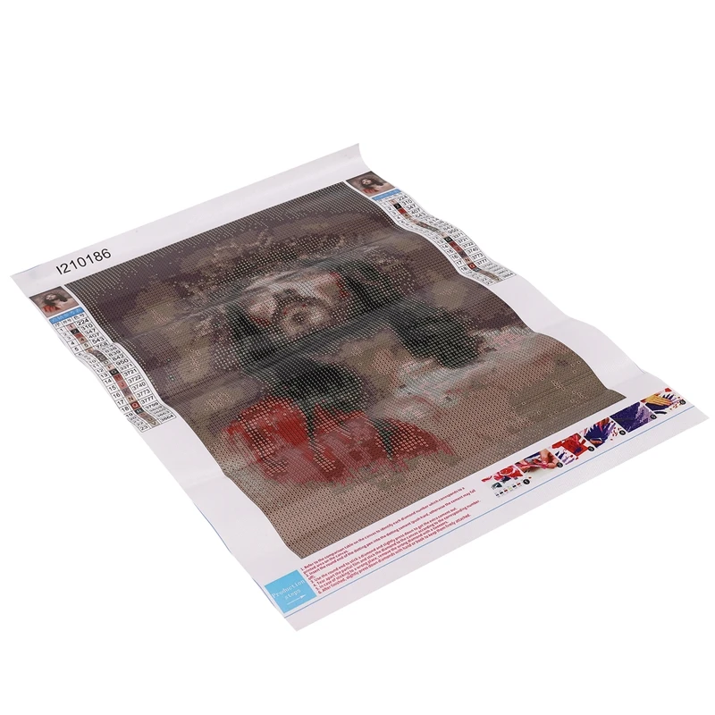 5D Diy Diamond Paintings Jesus Christ Birth Wall Painting 3D Diamond Pattern Picture Needlework Religious Decor Stickers