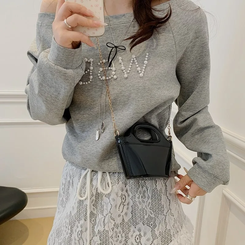 

2025 New Bag Bag Girl Foreign Princess Bag Sequins Mini Small Dish Basket Fashion Baby Change Accessories Shoulder Bag