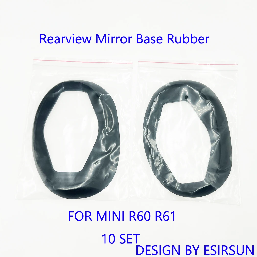 

ESIRSUN Rearview Mirror Base Rubber Pad Sealing Ring Fit For BMW MINI R60 R61 11 12 13 14 15 ,10 SET