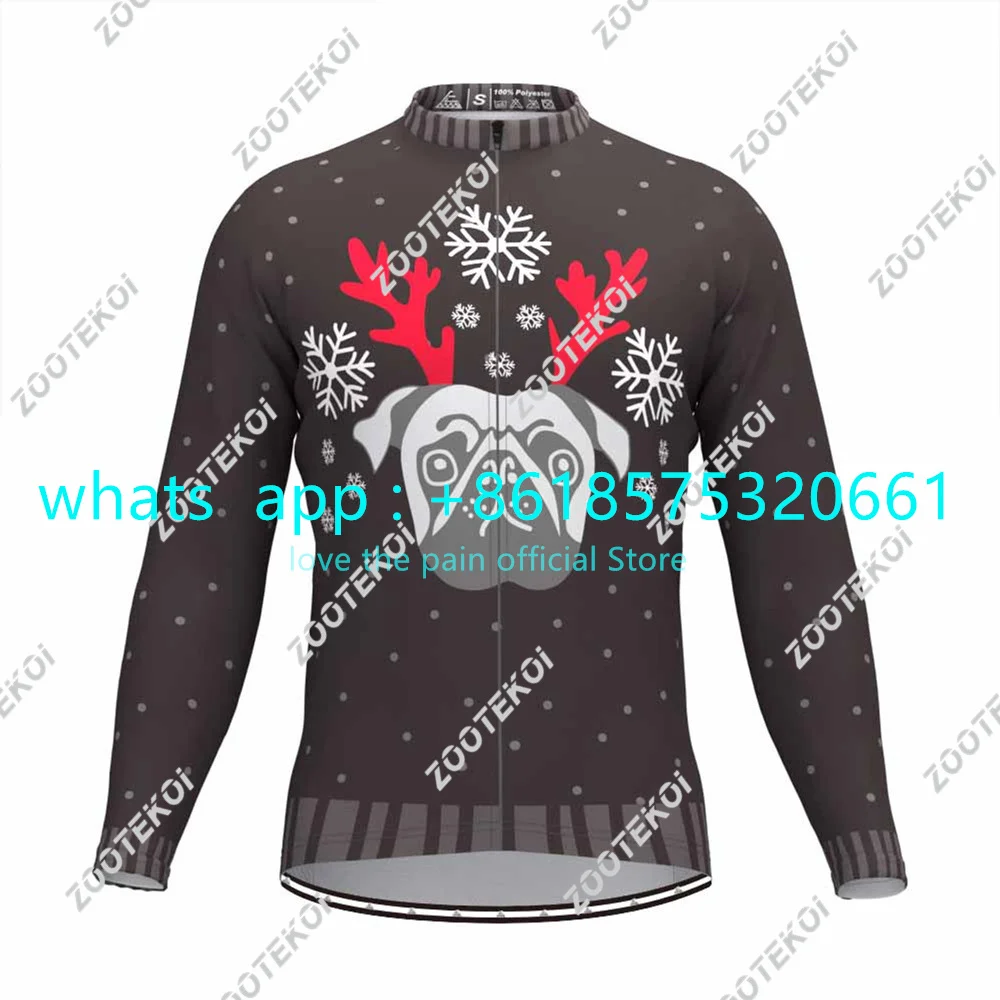 

Winter Jacket Thermal Fleece Men's Cycling Jersey Clothing Mountain Outdoor Warm Bicycle Clothes Ropa Ciclismo Christmas Gift