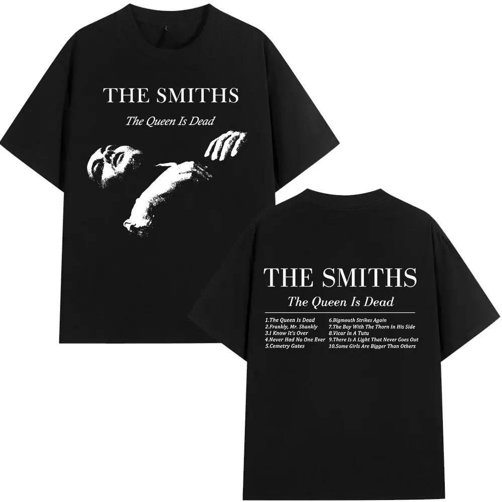 1980's Indie The Smiths personality Clothes Year round clothing Oversized New Model T-shirt personality Clothes Short Sleeves