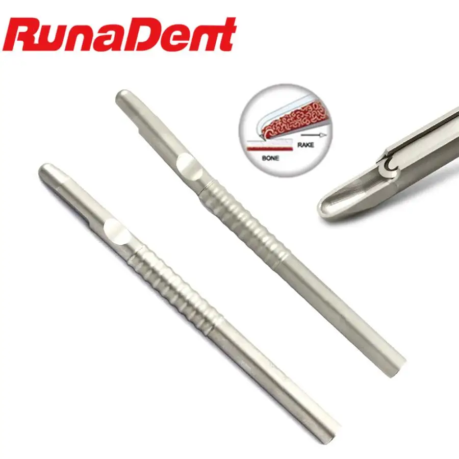 

Dental Implant Bone Scraper Dental Tool Surgical Collector Straight/Curved Implant Instrument