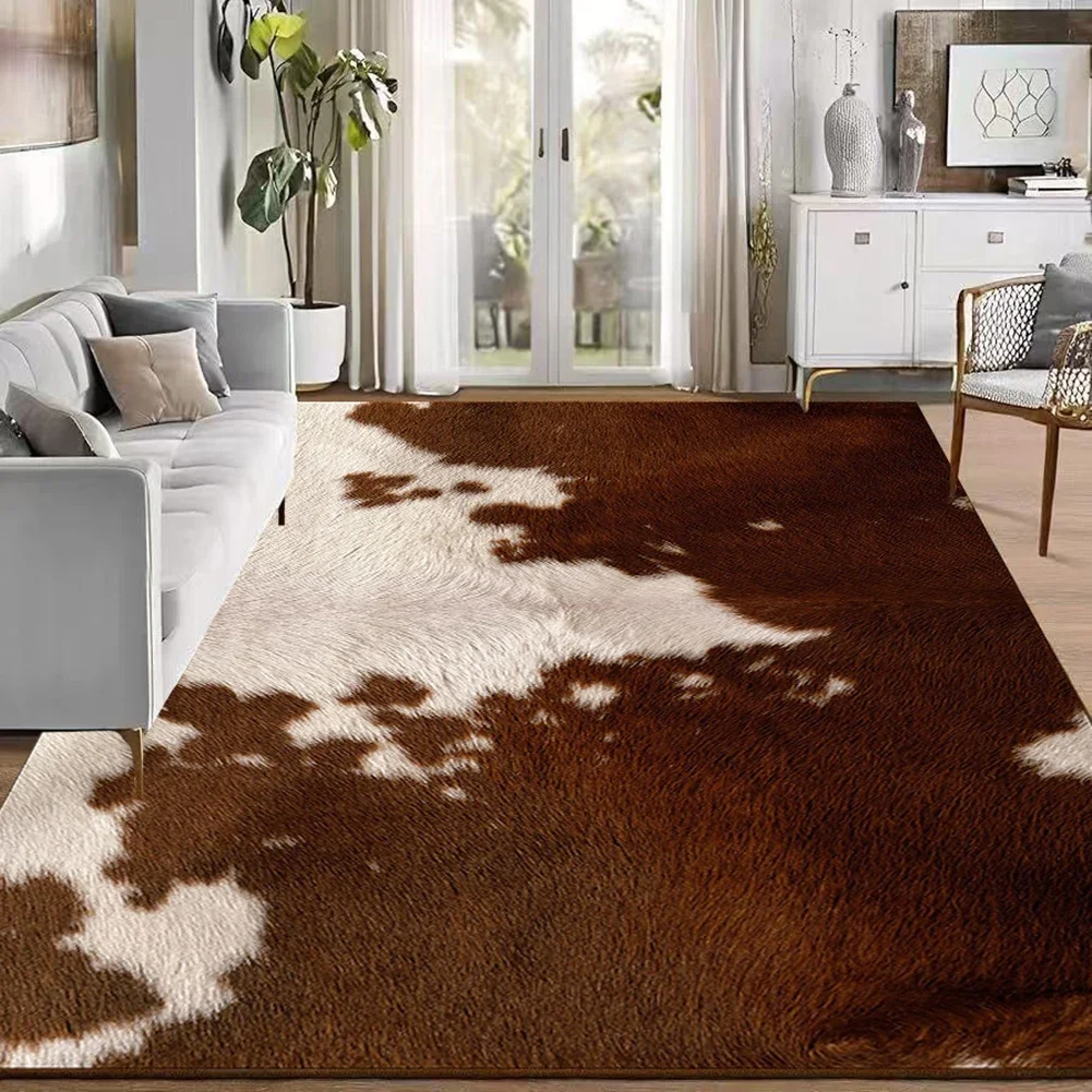 For Living Room Non-Slip Area Rug Print Rug For Living Room D Cor 4 'x6 ' Home Construction Statement Decor Piece