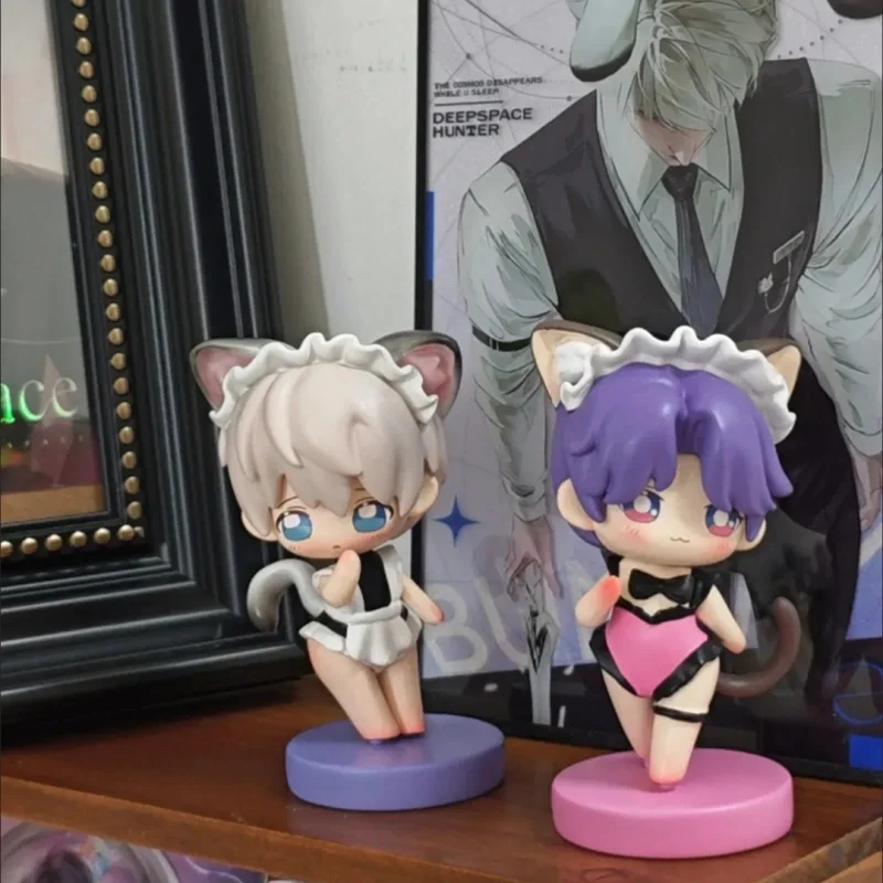 Hot Echte Hohe Qualität Liebe Und Deepspace Anime Q Version Qi Yu Shen Xinghui Qin Che Figur Tabletop Ornament Trendy Spielen Geschenk