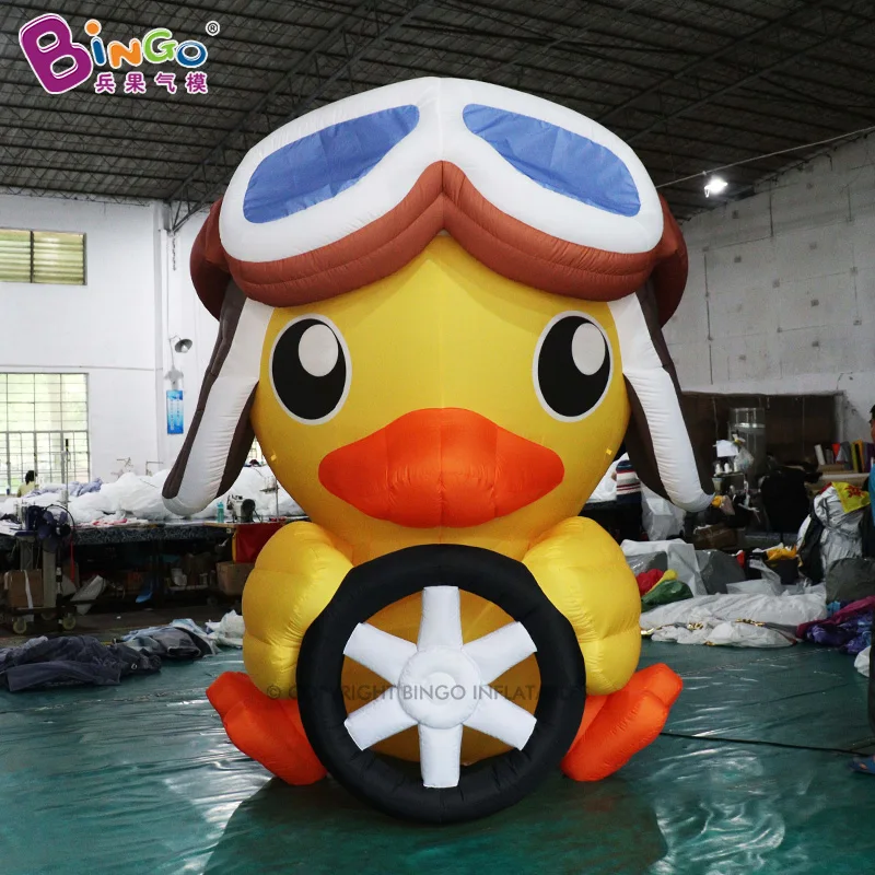 

Free Shipping Inflatable Sailing Duck Model Inflatable Fashionable Duck Balloon Inflatable Duck For Advertising-BG-C0760