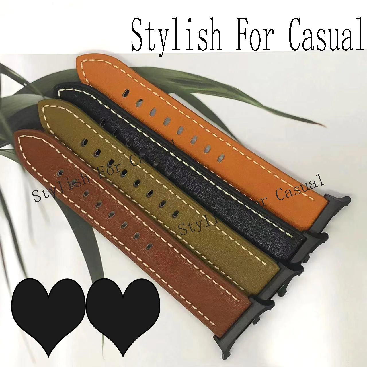 إكسسوارات ساعة ذكية مريحة تسمح بمرور الهواء لساعة سامسونج جالاكسي فائقة الأنيقة لحزام الساعة كاجوال من جلد البولي يوريثان