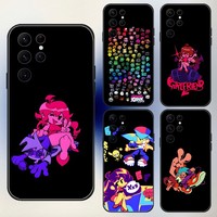 FNF Friday Night Funkin Phone Case For Samsung S24,23,22,30,21,10,9,Ultra,Plus,Lite,FE,5G Black Soft Case