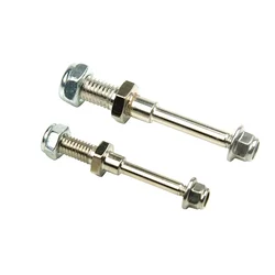 2pcs/lot High-strength Integration Stainless Wheel Axle Shaft Landing Gear Wheel Shaft M6 M8 4mm/ 5mm for RC Airplane Fix Wing