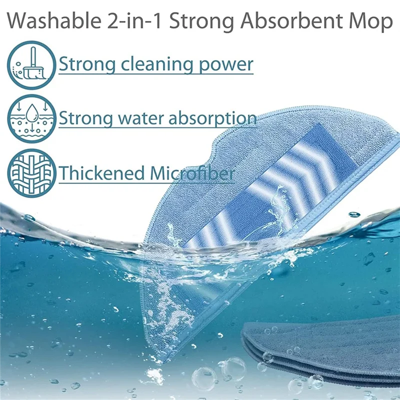 For Roborock S7 S7+ S7 Maxv / S7 Maxv Plus T7S T7 Plus T7S Plus Vacuum Cleaner Parts Main Side Brush Filter Mop Cloth