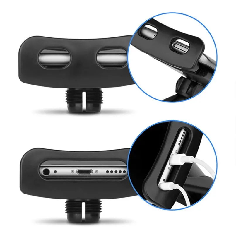 

Universal Tablet Phone Clamp Clip Stand Extendable Adjustable Holder Compatible with iPad iPhone Android for Tripod Selfie Stick