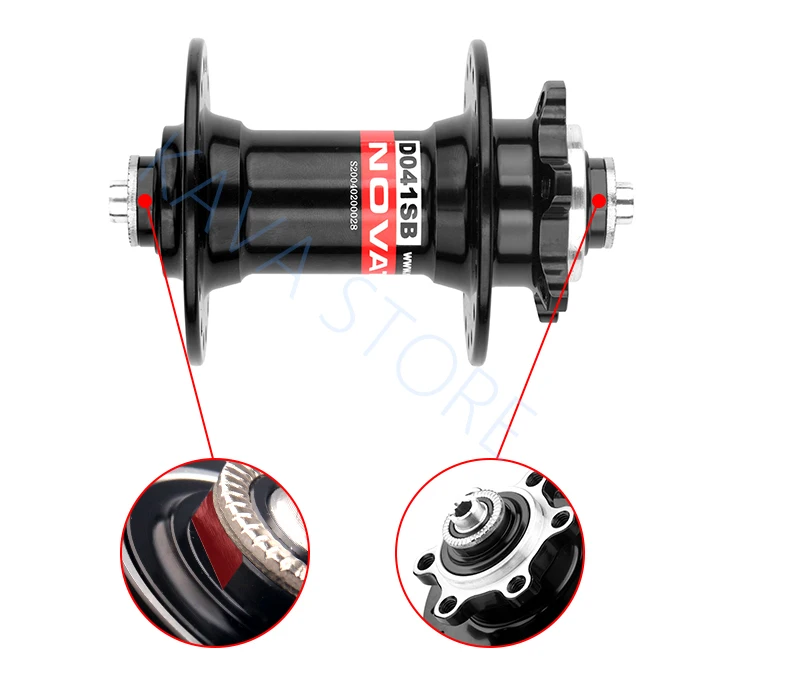 Novatec Hub D041SB D042SB Mountainbike Disc Karte Bremse 28/32/36 Löcher MTB Road Fahrrad Lager 36 H Naben 8/9/10/11/12 Geschwindigkeit – Detail 10