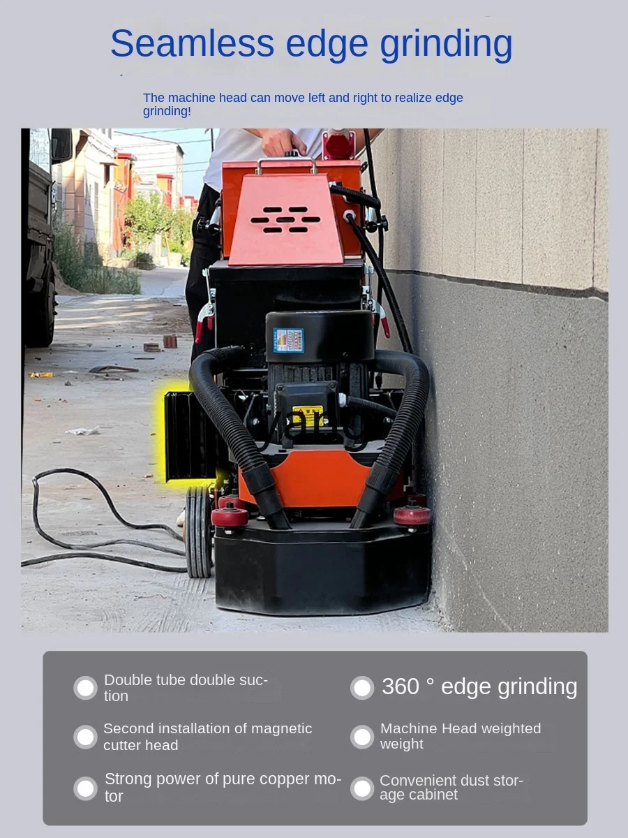 L'm'm Concrete Curing Cement Floor Grinding Machine Terrazzo Polishing Renovation