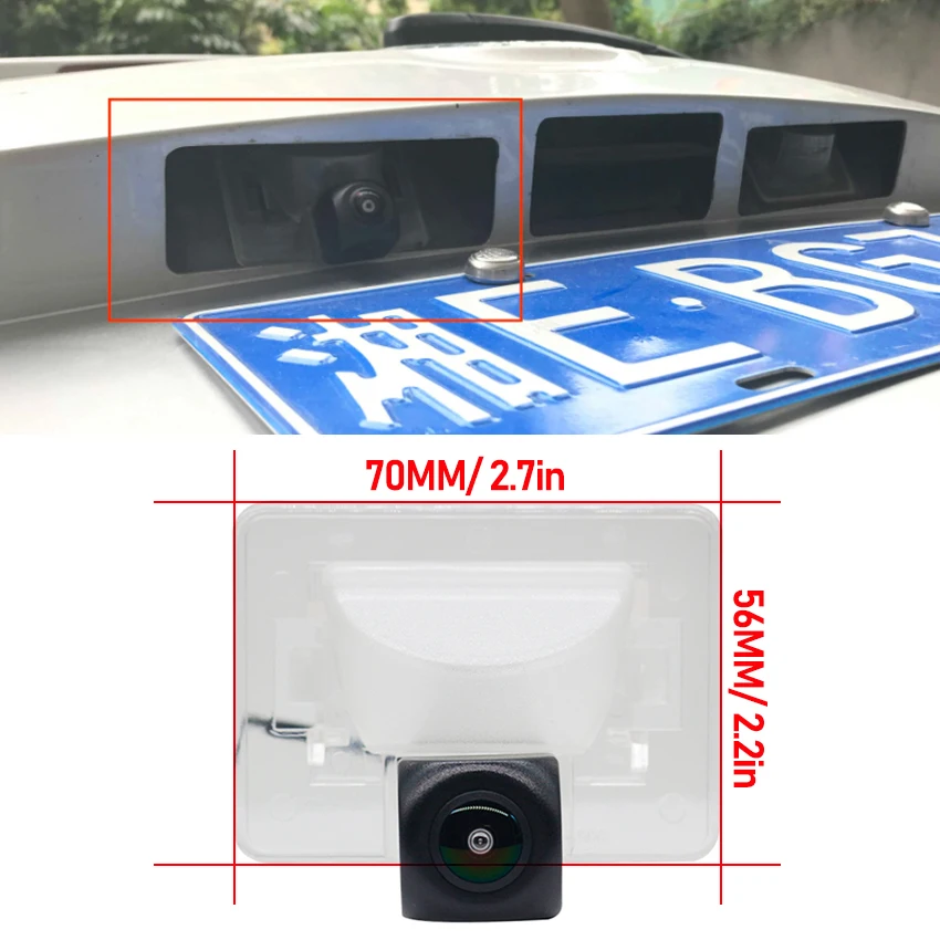 

Fish Eye Rear View Camera For Mazda Premacy For Mazda 5 2GEN CR 2004~2010 CCD HD Night Vision Reversing Backup Parking Camera