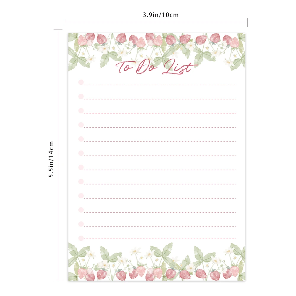 2pcs, To-Do Notepad - 50 Sheet Daily Planner Notebook, 5.5x3.9 Inch, Tear-Off Notepad, Task List, Memo, Back to School, Planner