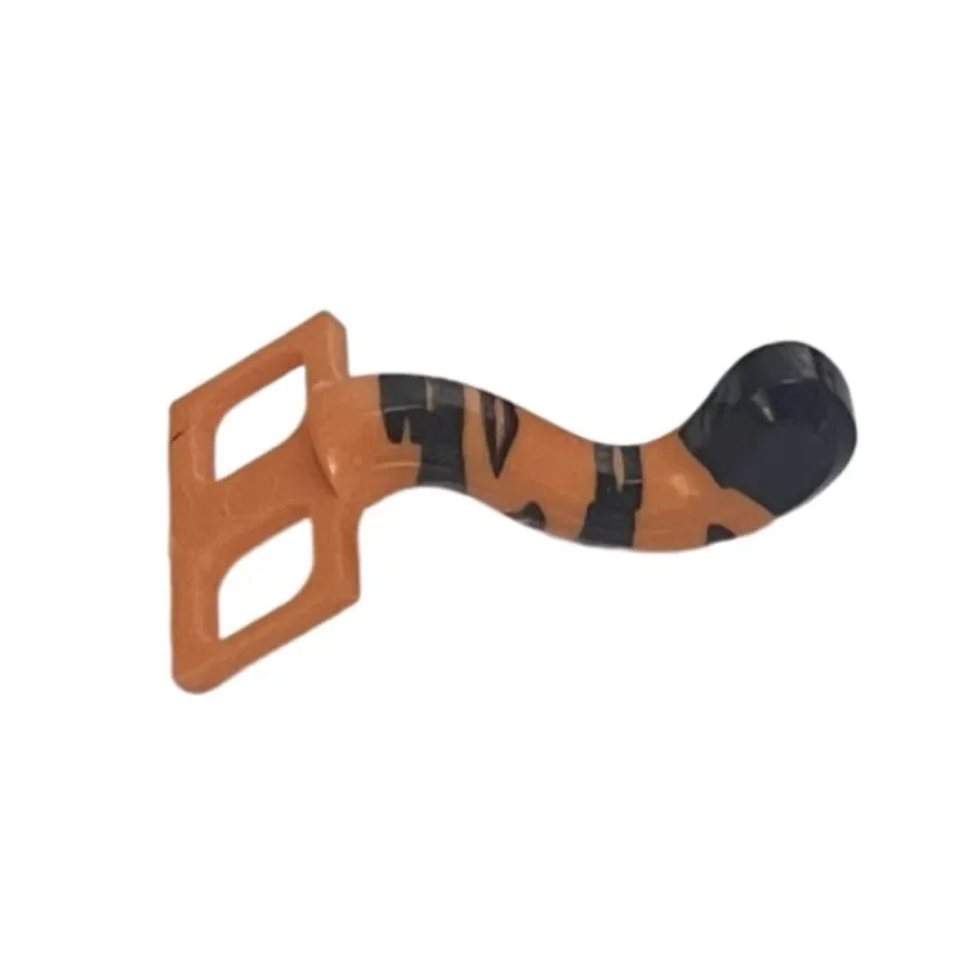 MOC 10 قطعة 15504 ملابس الجسم النمر المطبوعة الطوب زي ذيل القط باتن بنة Dveriting لعبة الكبار الأولاد هدايا العيد #1