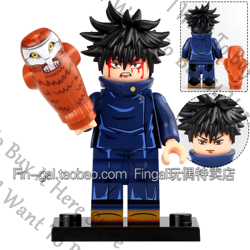 Anime Jujutsu Kaisen Jogo Hanami Mahito Itadori Yuji Satoru Gojo Fushiguro Megumi Cosplay Garage Kits Piece Together Action Toys