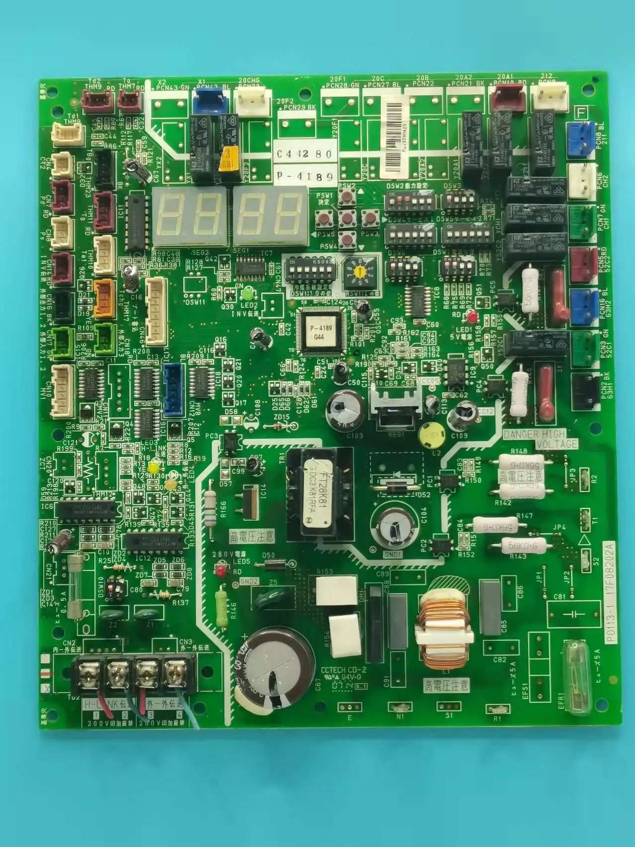 

3 Central Air Conditioning Motherboard P0113-1 17F08202A