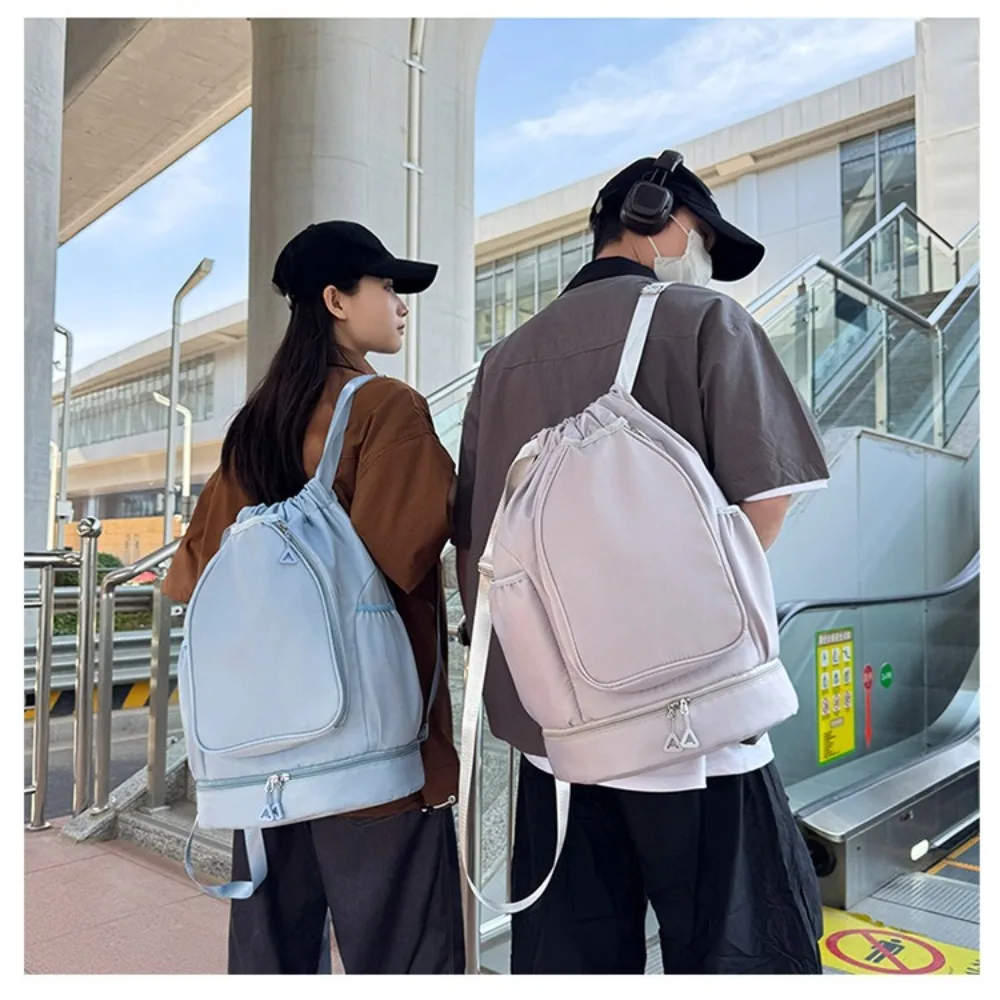 

New Multifunctional Badminton Racket Backpack with Shoes Pocket Waterproof Tennis Bag Large Capacity Sports Bag