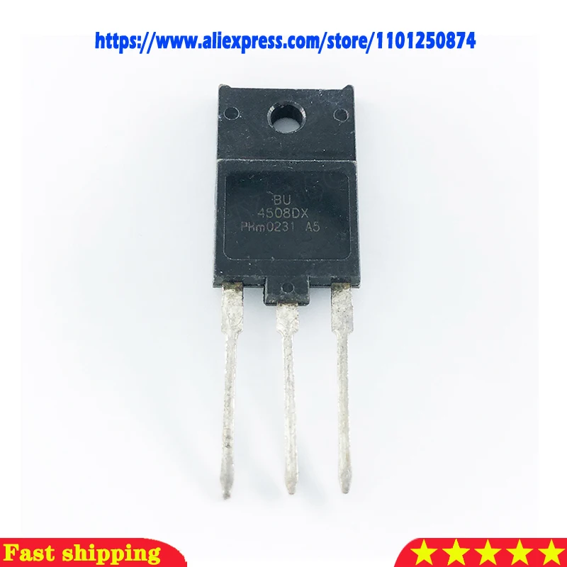 5PCS BU4508DX BU4508 TO247 Large screen tube with damping line output triode