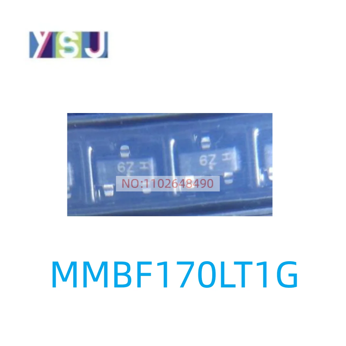 

Микроконтроллер MMBF170LT1G IC, новая оболочка LQFP100