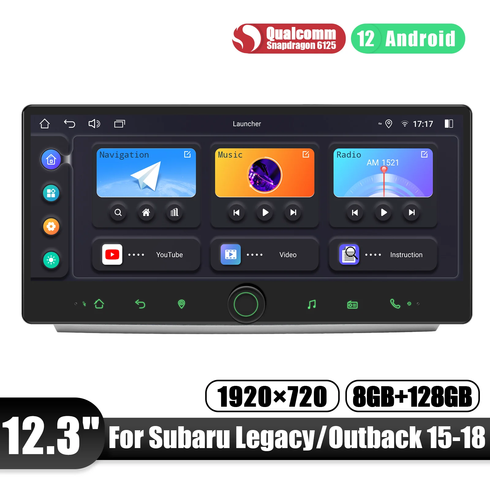 

Joying New Developed 12.3"8G 128G 1920*720 Android Head Unit Replacement Car Stereo Radio For Toyota GT86/Subaru BRZ 2012-2021