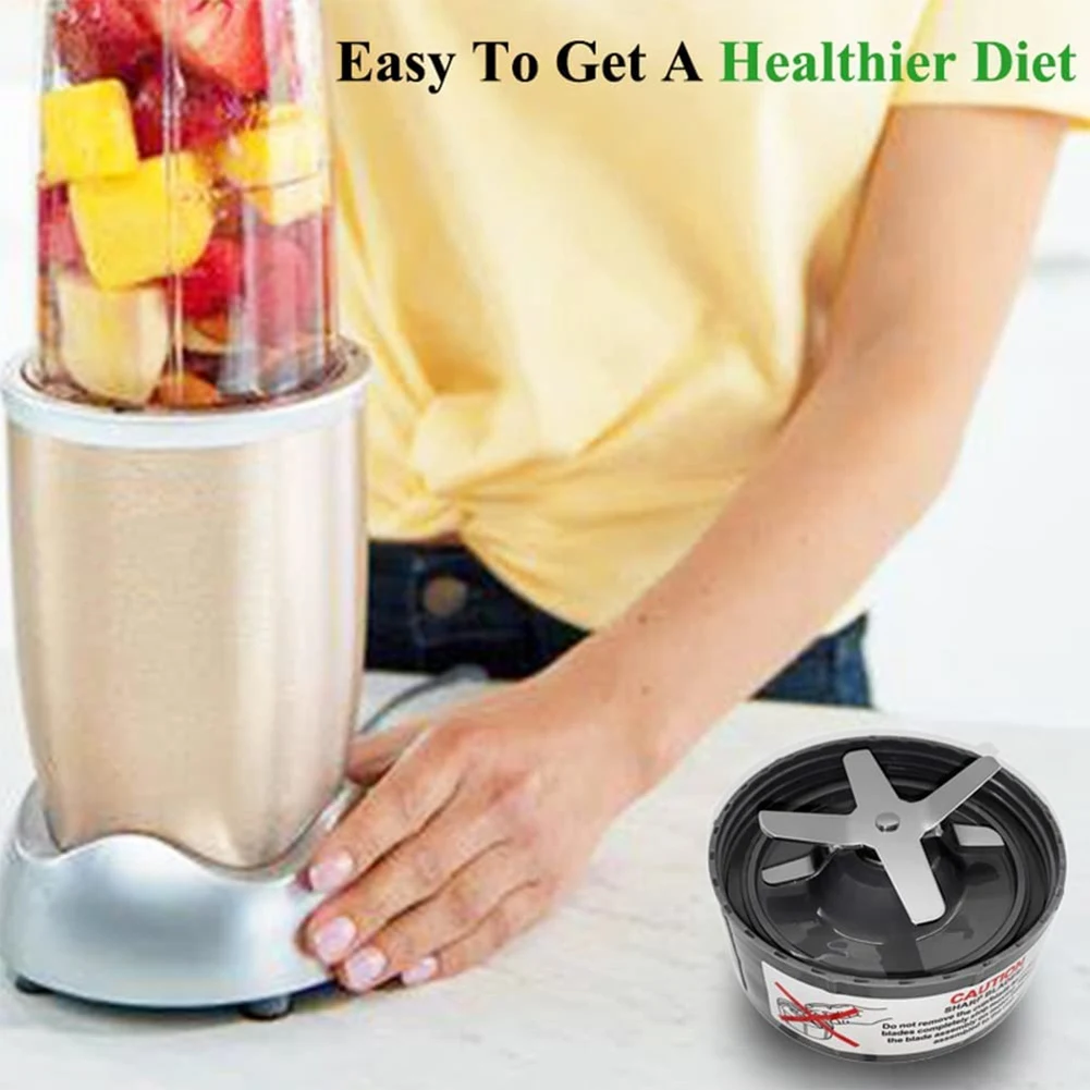 2 حزمة استبدال شفرات العصارة ل Nutribullet 600W / Pro 900W النازع المغذيات النازع عصائر صانع قطع الغيار