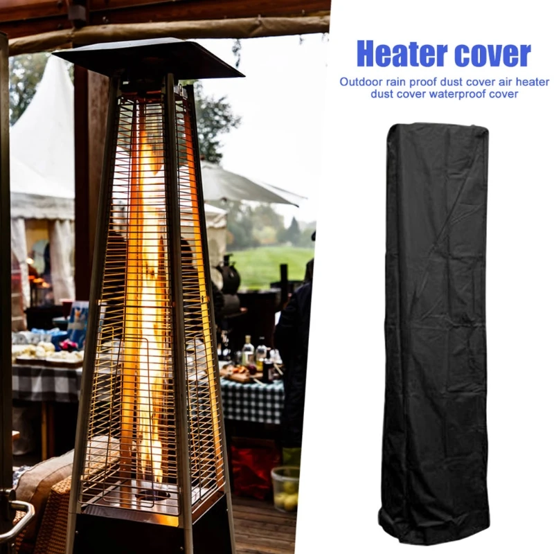 Abdeckung Outdoor Garden Heater Waterproof Cover Garden Patio Furniture Dustproof  Rainproof Heating Cover Heater Dust Cover