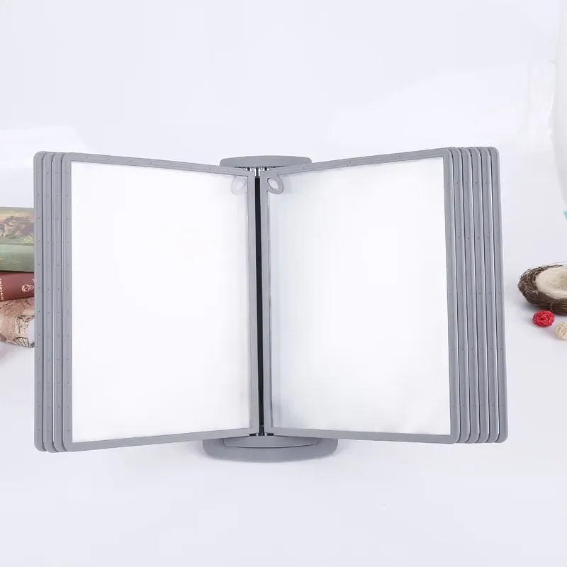 Ultimate Office Adjustment View 10 Pocket Desk Reference Manager