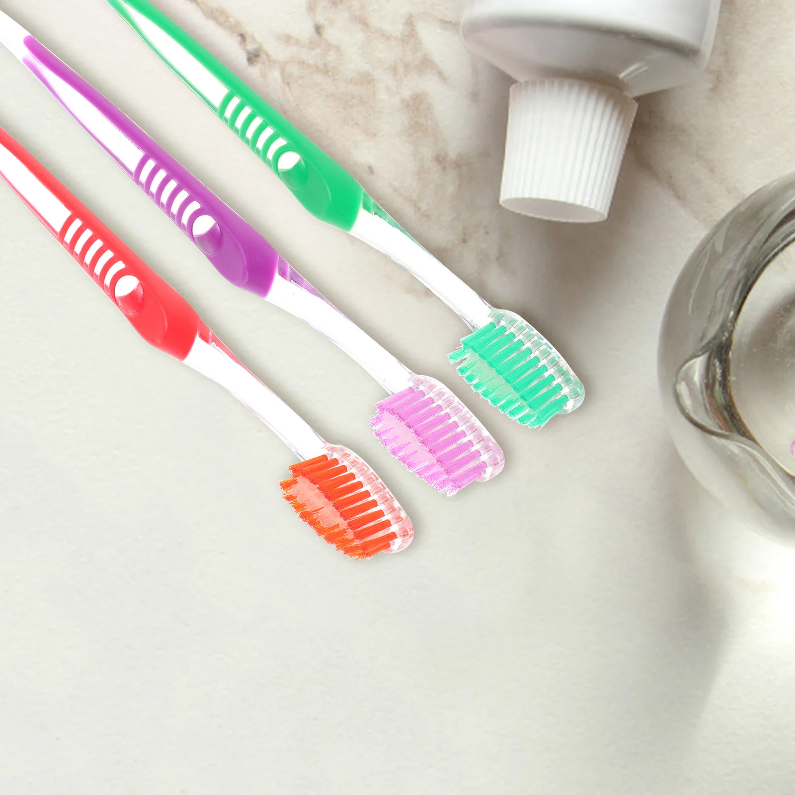 3 قطعة فرش بين الأسنان برأس مزدوج أدوات تنظيف الأسنان فرشاة أسنان تقويم الأسنان المحمولة للأقواس منظف فجوات العناية بالفم