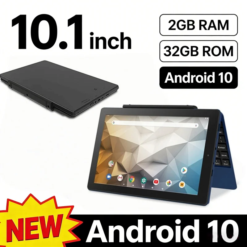 RCT6B 10.1" Android 9.0/Android 10 Tablet MT8167 Quad Core 2GB RAM 16GB/32GB ROM 1280 x 800 IPS Dual Camera WIFI