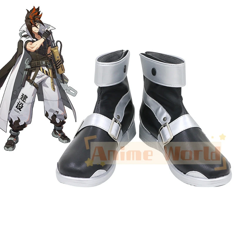 Game Zenless Zone Zero Anton Ivanov Cosplay Shoes Halloween Carnival Boots Custom Made