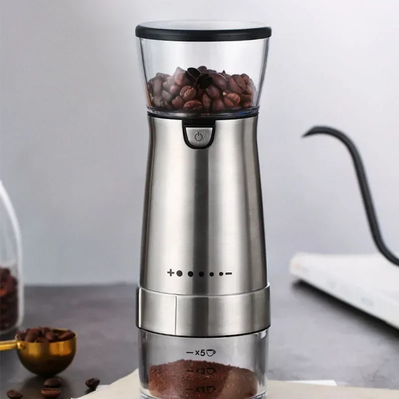 Bean Grinder Coffee Bean Grinder Electric Hand Grinder Hand Shake Fully Automatic Grinder Coffee Machine Home Small Portable