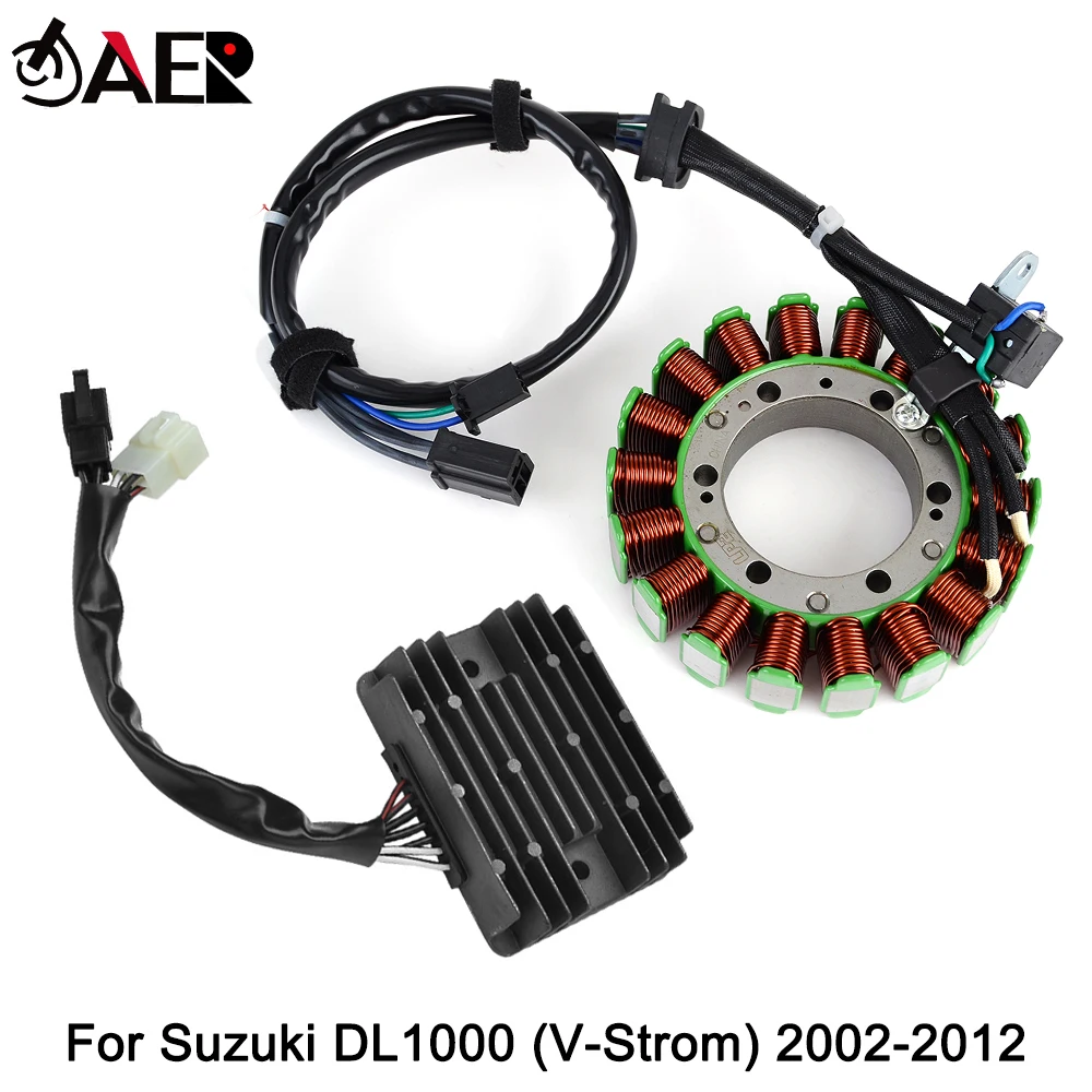 

Regulator Rectifier & Stator Coil for Suzuki DL1000 V-Strom DL 1000 V strom 2002-2012