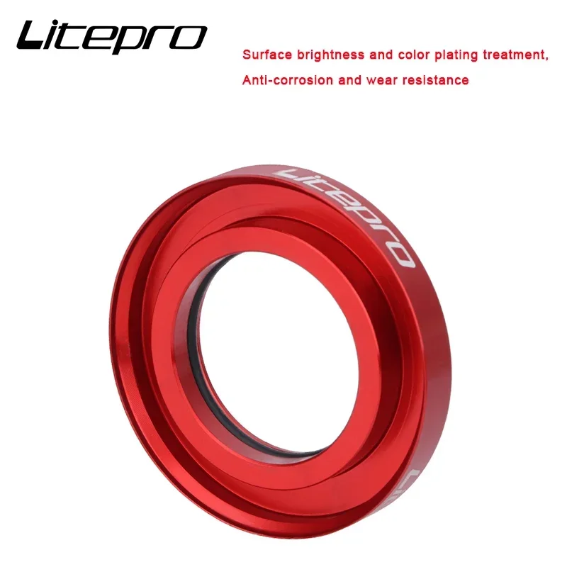 Ultra light Litepro 44MM Folding Bicycle Headset Suit For SP8/SP18/VP18/MUP8/JP8/DAHON BYA412 Head Set Built-in Sealed Bearing