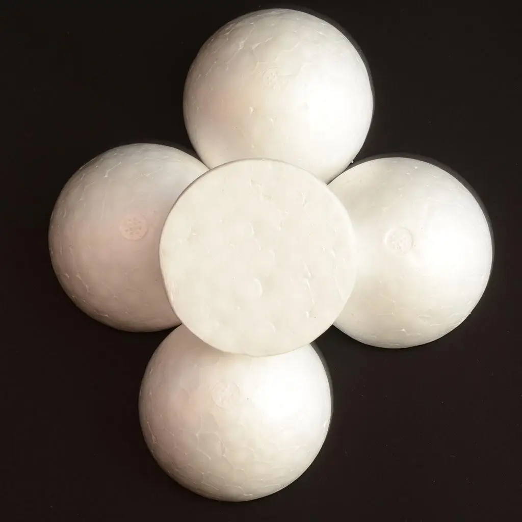 

Polystyrene Foam Balls White Craft Balls for DIY Modeling Kids Crafts Christmas Wedding Decoration