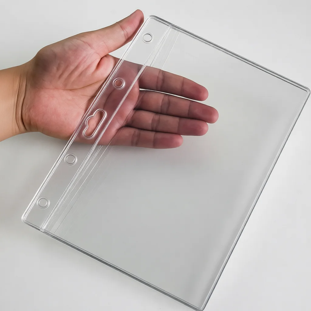 A3 A4 Document Protection Sleeve Transparent Holder Waterproof Business License File Case Non Damaging Office Stationery
