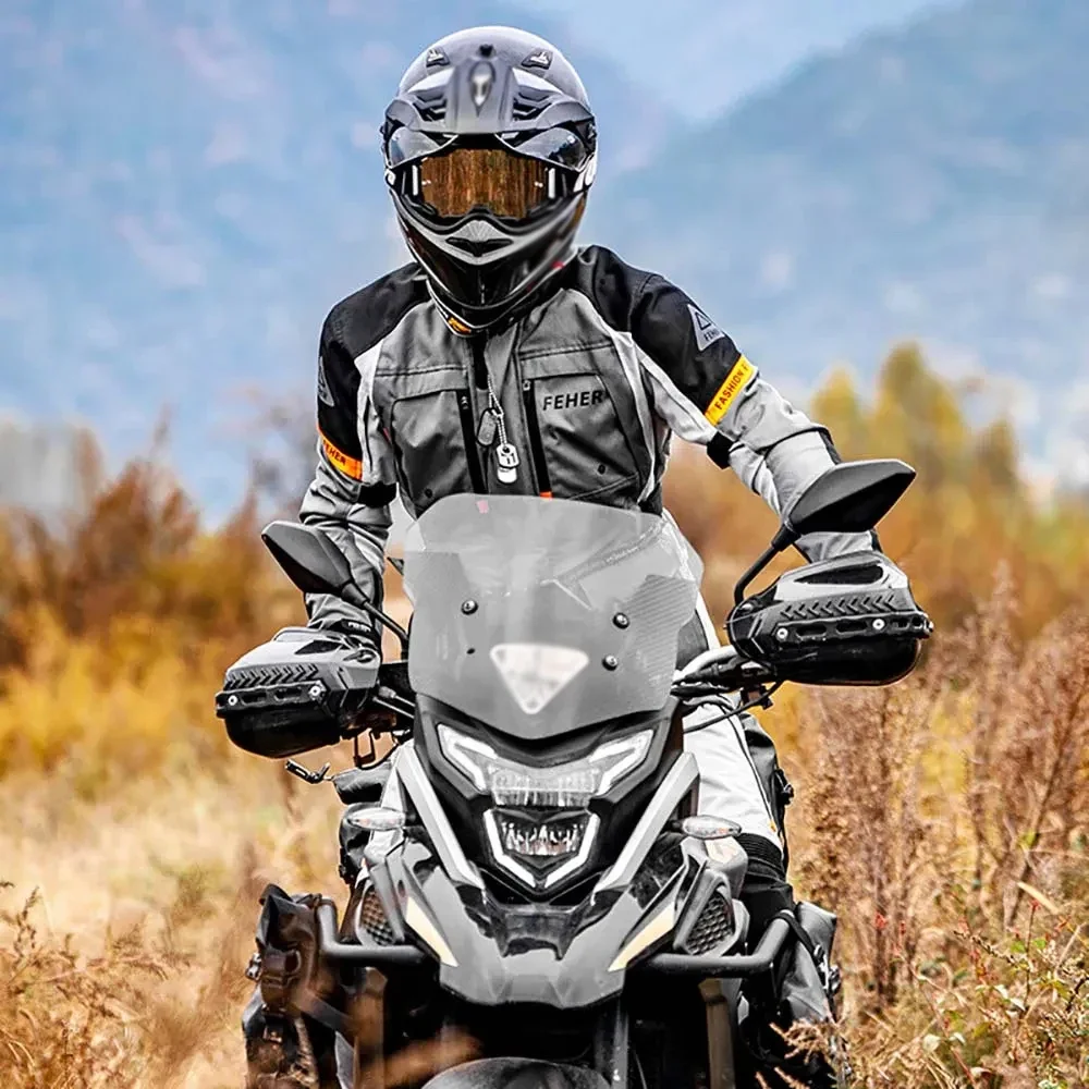 Motorbike Jacket Off-Road Riding Motorcycle Windproof Jacket Mountain Bike Cycling Fall Protection Kit Rally Suit Anti-fall - Image 4