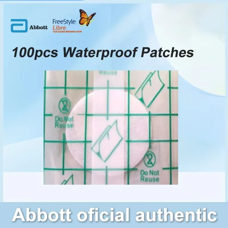 100/200pcs Transparent Waterproof Adhesive Patches Freestyle Libre Sensor Covers Patch Clear CGM Overpatch Tape Abbott