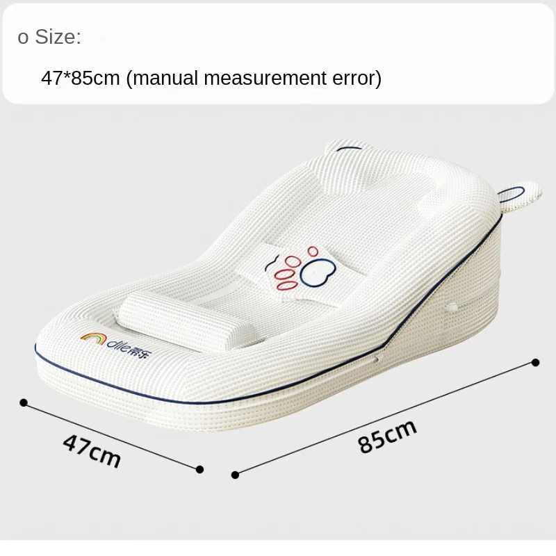 Multi-functional Styling Pillow,Baby Anti Spit Pillow Ramp Pad,Baby Feeding Pillows Anti-spillage Lying Newborn Bed in Bed