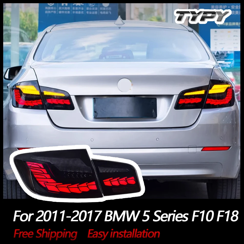 

TYPY Car LED Lights Tail Light Assembly For BMW 5 Series F10 F18 2011-2017 Rear Taillights Sequential Turn Signal