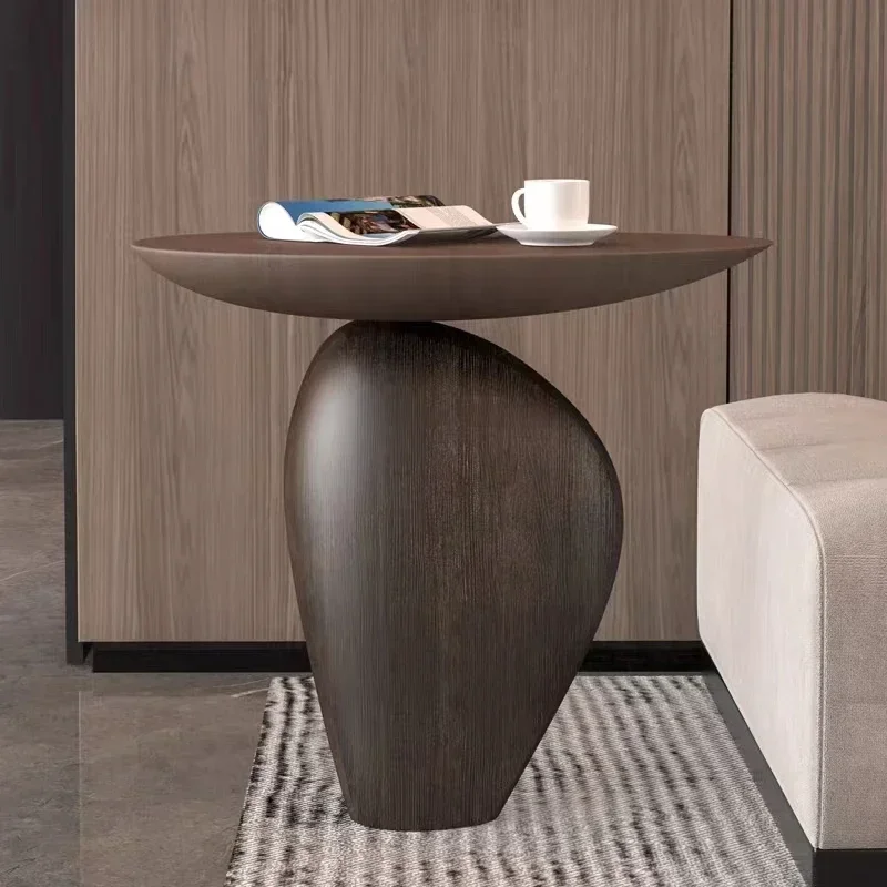 Coffee Table Creative Edge Table Living Room Sofa Side Table Designer Art Cobblestone  Modern Home Furniture Luxury Home De