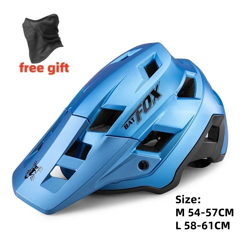 BATFOX Helmets Men's Cycling Bicycle Helmet Casco Para MTB Mountain Bike Racing Speedframe Cycling Helmets image 3
