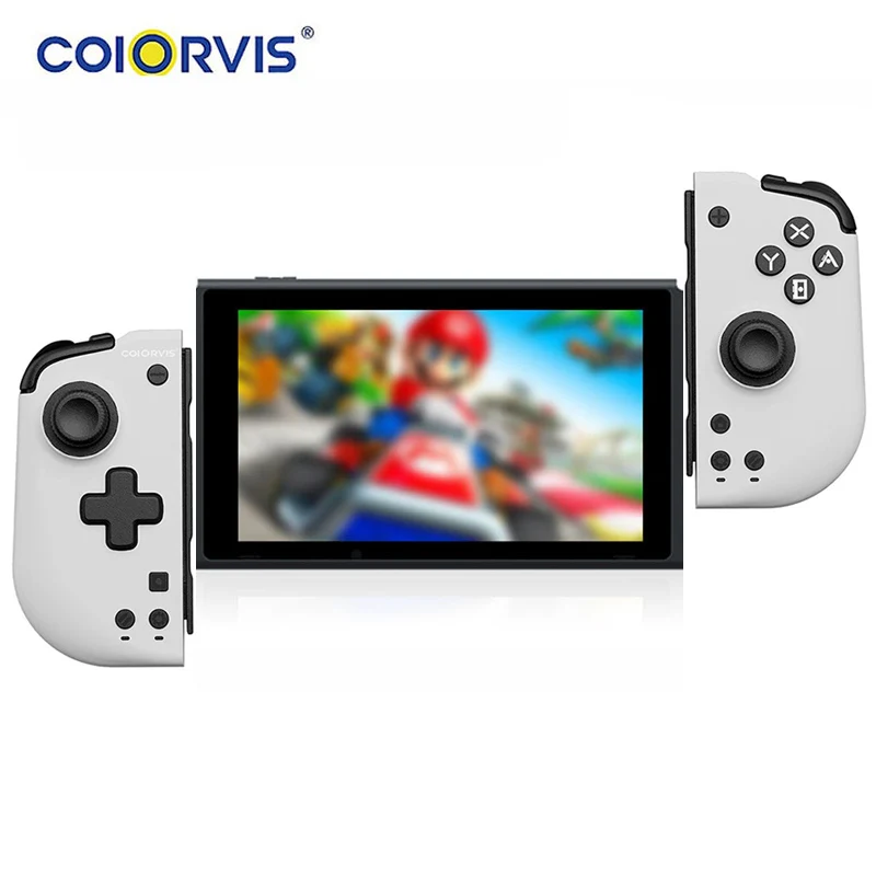 

Coiorvis Pro Controller Gamepad For Nintendo Switch /Switch OLED Joycons Adjustable Hall Joystick Vibration/6-Axis Gyro Joy Pad