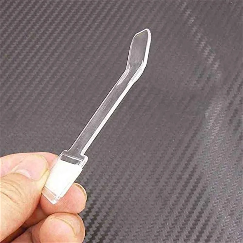 Transparent Car Vehicle Parking Ticket Receipt Permit Card Holder Clip Sticker Windscreen Plastic Universal Car Accessories