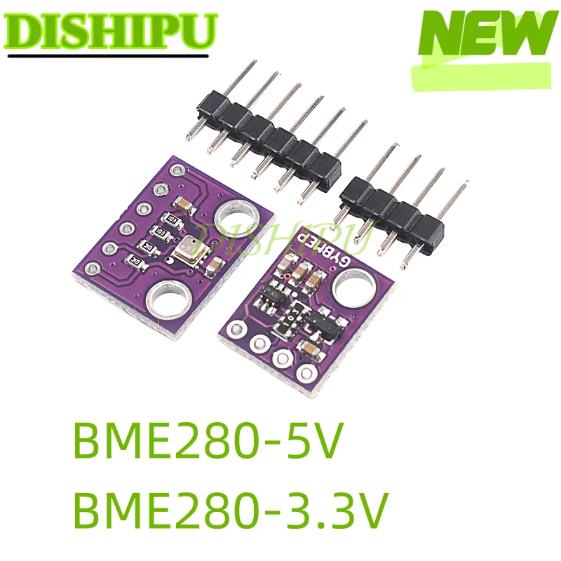 

BME280 3.3V 5V High precision atmospheric pressure sensor module altimeter